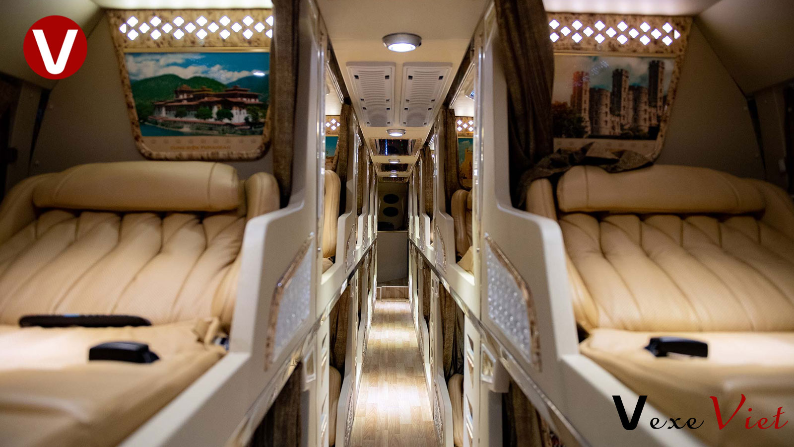 Vé xe cabin Hải Phòng - Sapa - Hà Nội - Hải Phòng - Nhà xe Sao Mai